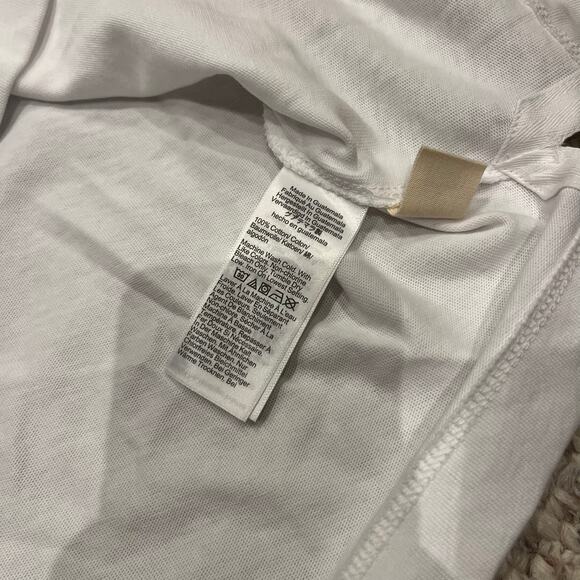 NWT Madewell Relaxed Boxy Tee Sz XL White Basic Minimalist Preppy Casual - Picture 6 of 9